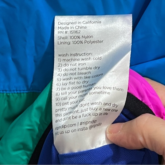 RIPNDIP Shade Anorak Multicolor Jacket - Picture 10 of 10